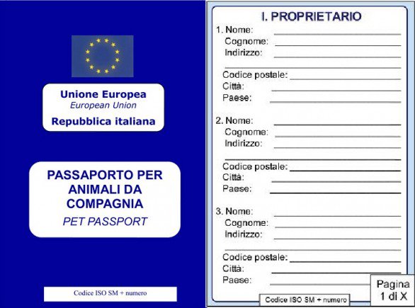 Rilascio passaporti per cani e gatti